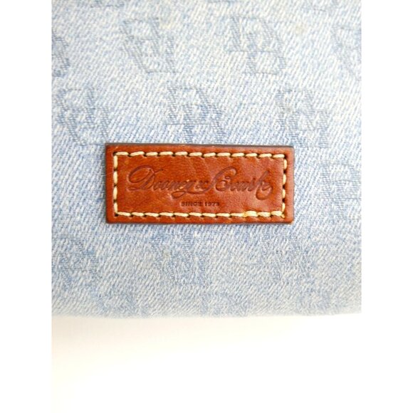 Dooney & Bourke Denim & Leather Coin Purse Pouch - Picture 7 of 14